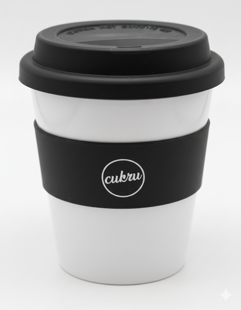Wielorazowy kubek cukru.cafe